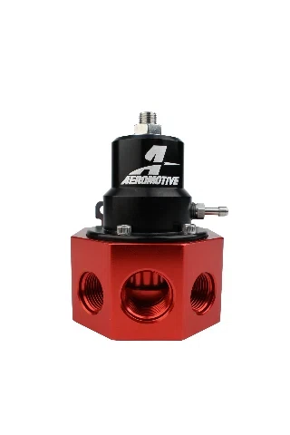 Fuel Pressure Regulator Adjustable Fuel Pressure Universal Fit Aeromotive 13202-BGPL